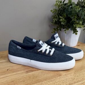 Keds Denim Blue Sneakers with White Accents 7.5